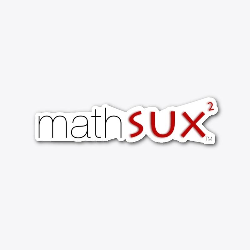 MathSux Logo Die Cut